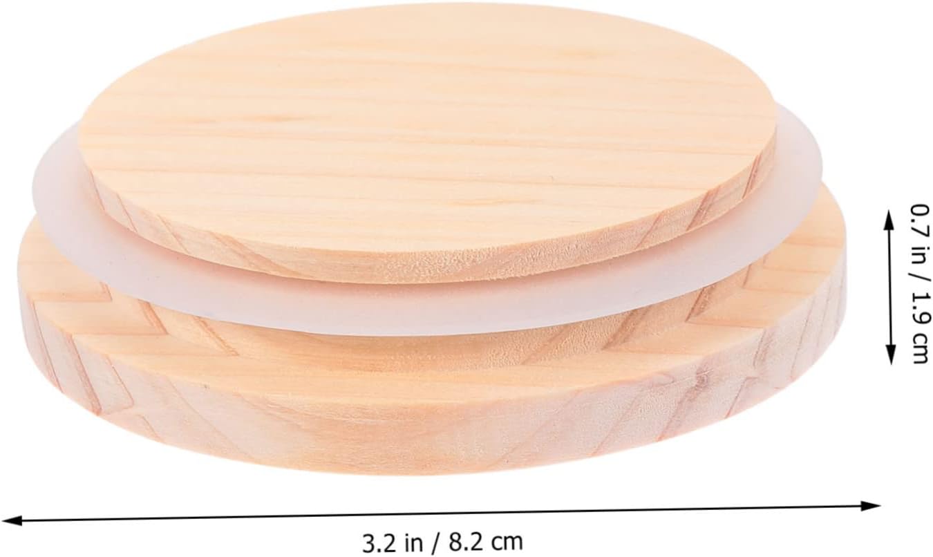 Solid Wood Canning Lid Set