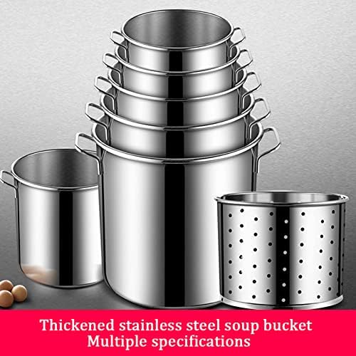 Versatile 27QT Stock Pot with Strategie