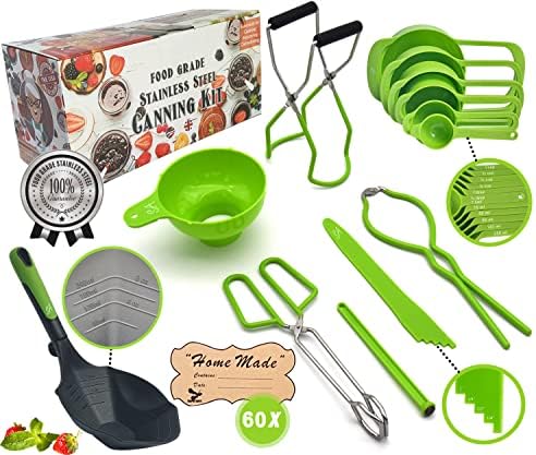 Supa Ant stainless steel canning kit for home use made in USA