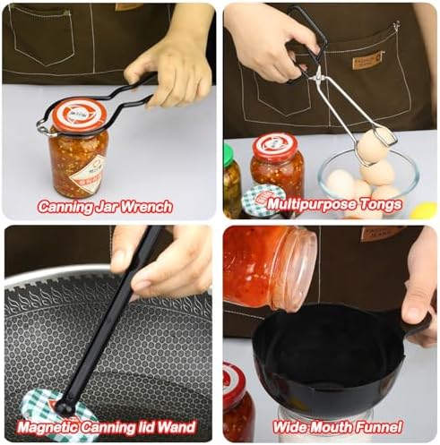 JavaScript rust-proof stainless steel canning starter kit for quick easy preserving