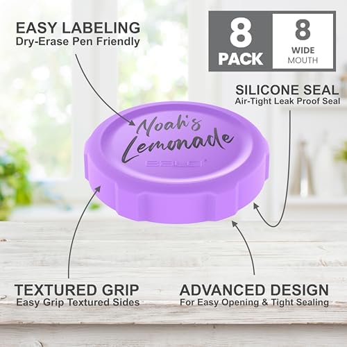 Premium Mason Jar Lids Set