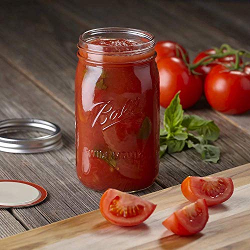 Ball 32-Ounce Quart Mason Jars with Lids and Bands 2 Pack