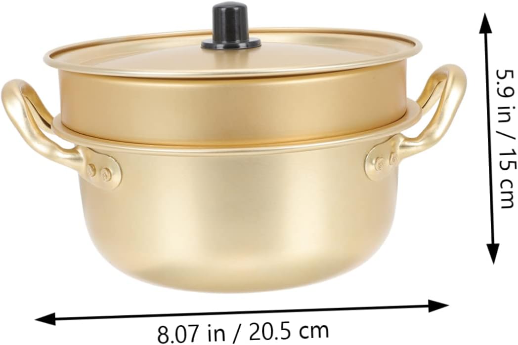 18cm Korean-Style Ramen Pot Set - Perfect for Everyday Use