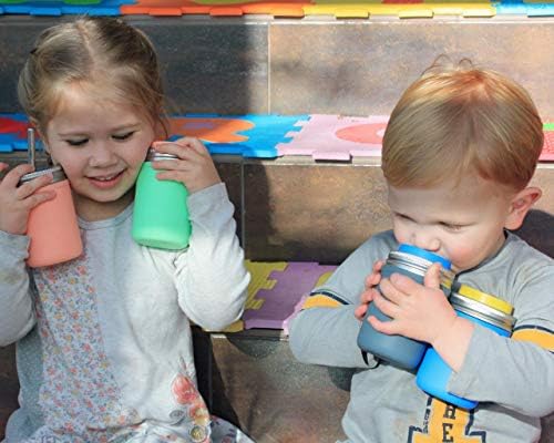 Stylish Silicone Drinking Lids for Wide Mouth Mason Jars