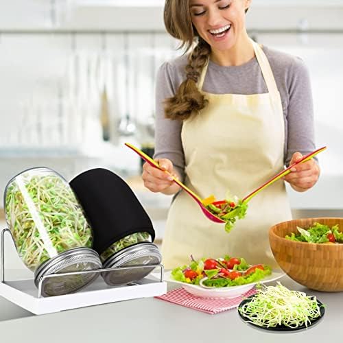High-Quality Sprouting Jar Kit for Broccoli Alfalfa Mung Bean Seeds