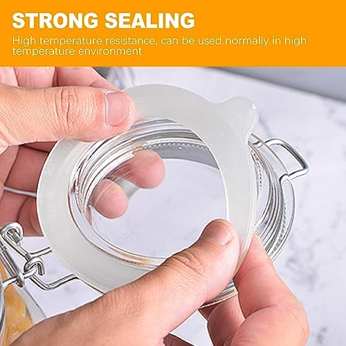 ZukoCert 8-Piece Silicone Jar Gasket Set