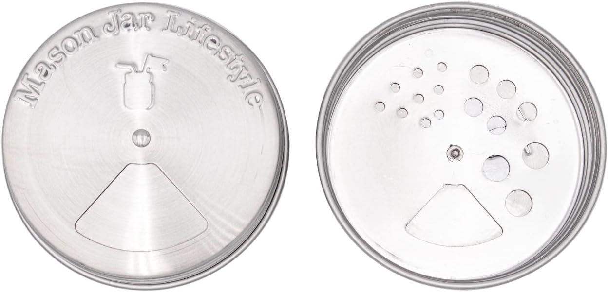 Adjustable Mason Jar lids by Mason Jar Lifestyle