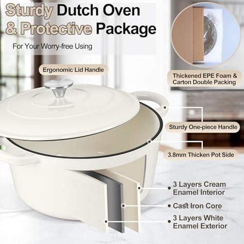 PP CHEF Enamel Dutch Oven Pot