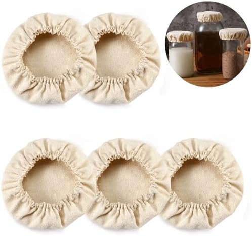 FyndraX 5-Pack Cloth Lids for Fermentation