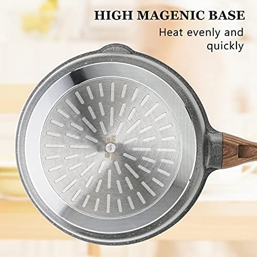 genssaerte nonstick deep frying pan