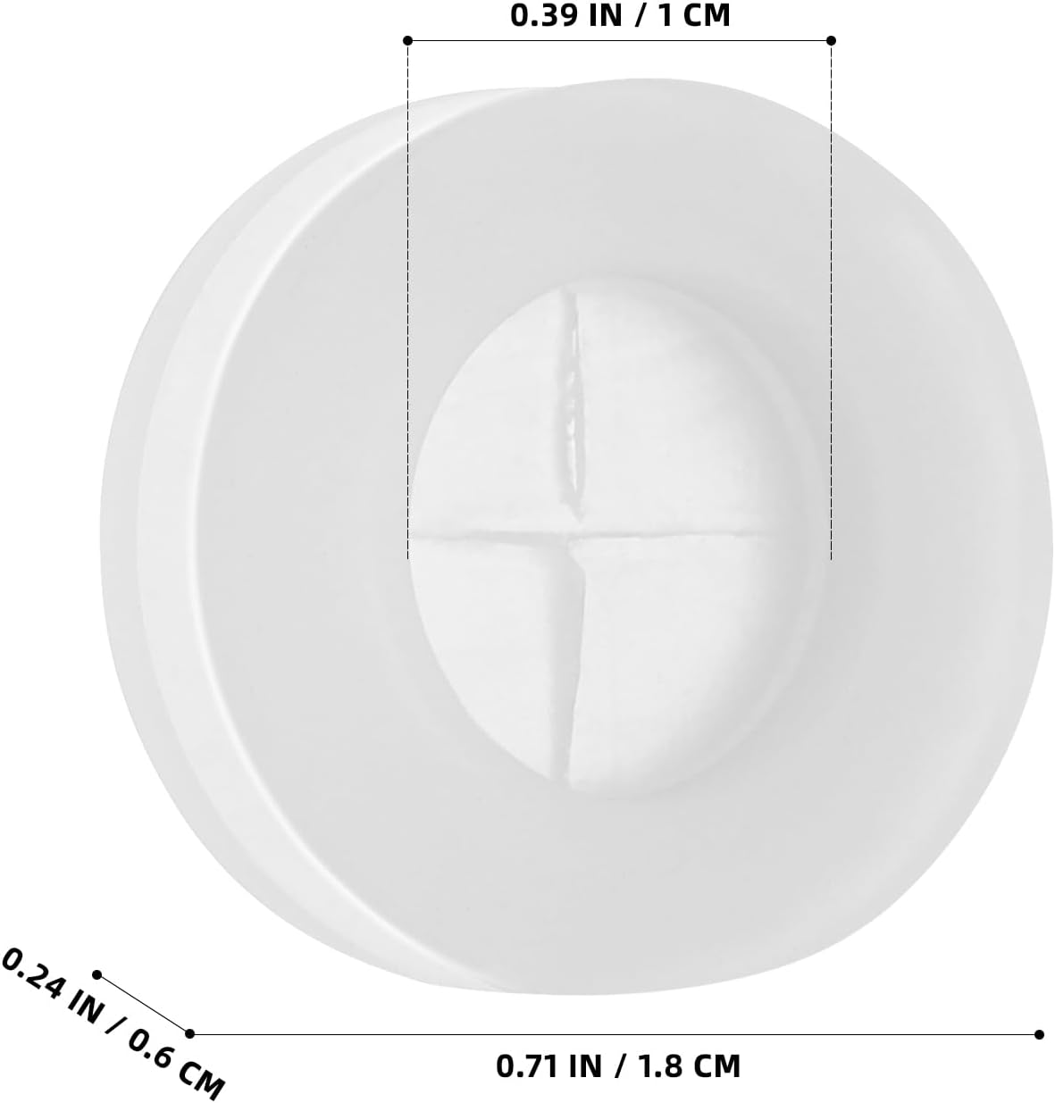 Reusable Silicone Straw Plug for Mason Jars