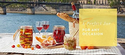 Le Parfait 2L Glass Jar with Lid