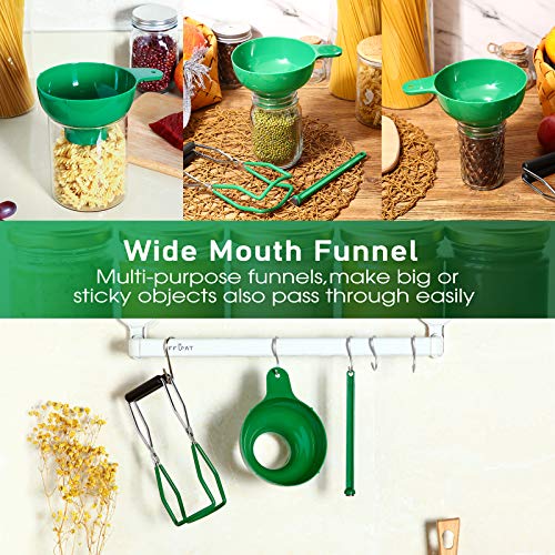 3-Piece Canning Essentials Kit with Jar Lifter Funnel Magnetic Lid Wand