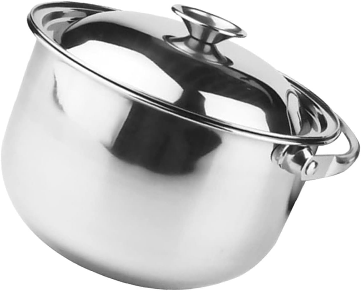 Cozy Multi-Purpose Stainless Steel Cooking Pot and Serving Bowl