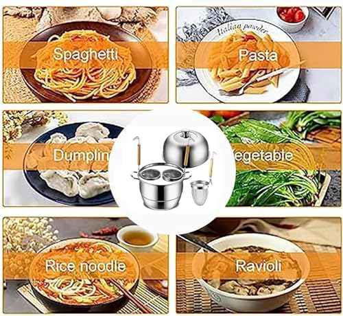 Pasta Cooker Insert Set for Home Commercial Use