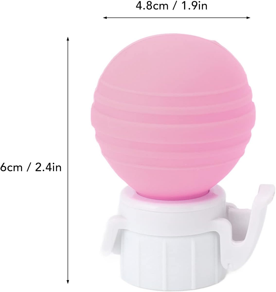 Noonedibs Fizz Keeper Pump Cap Pinkish 2L