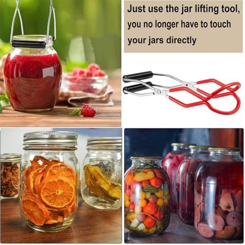 Oriflame Canning Jar Lifter Tongs - Safe Easy Jar Lifting Tool