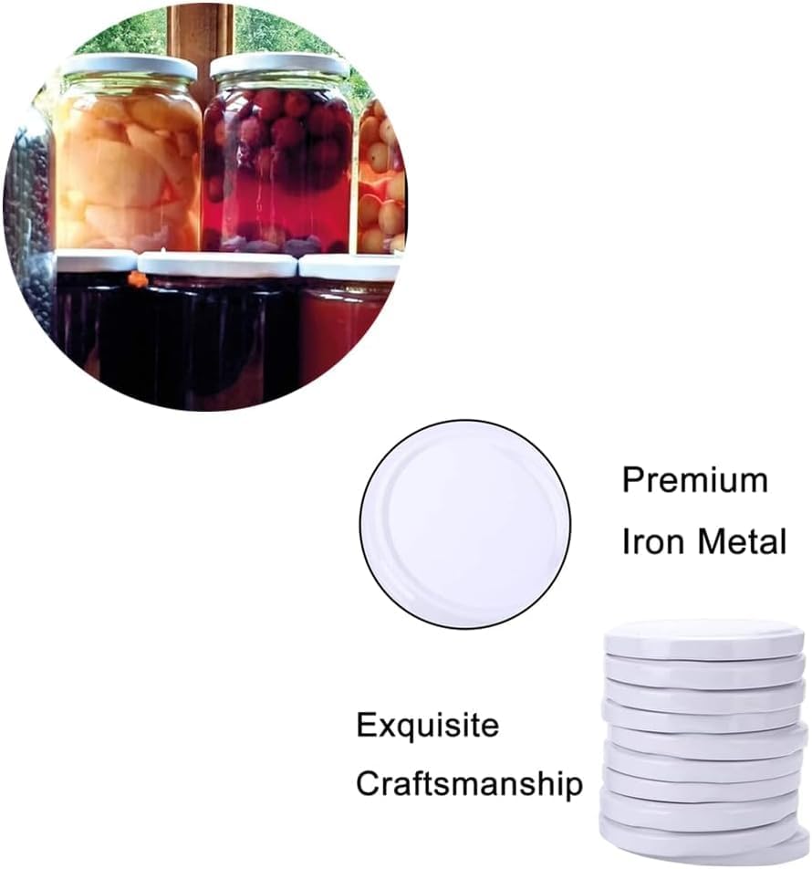 Twist-off Jar Lids for Preserving Food