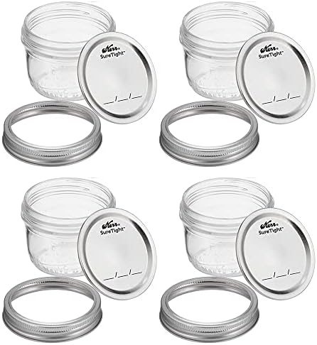 Wide Mouth Mason Jar 8oz