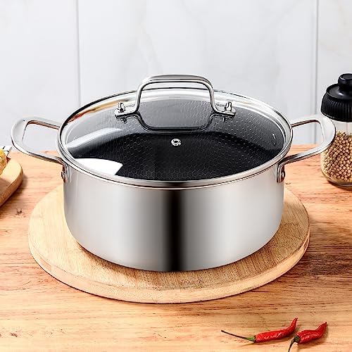 Tri-Ply Hybrid Stockpot Non-Stick Oven and Dishwasher Safe