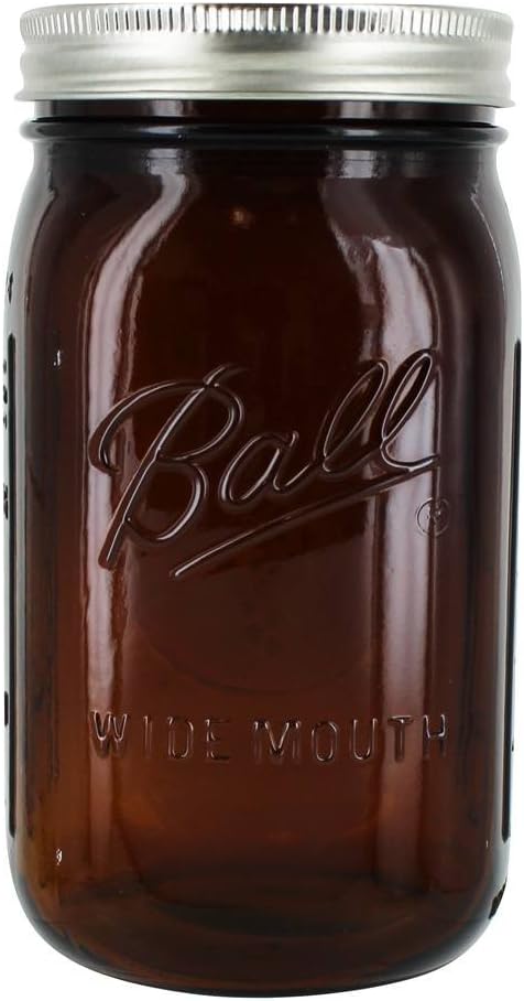 Ball Wide Mouth Canning Jars Quart 4 Count