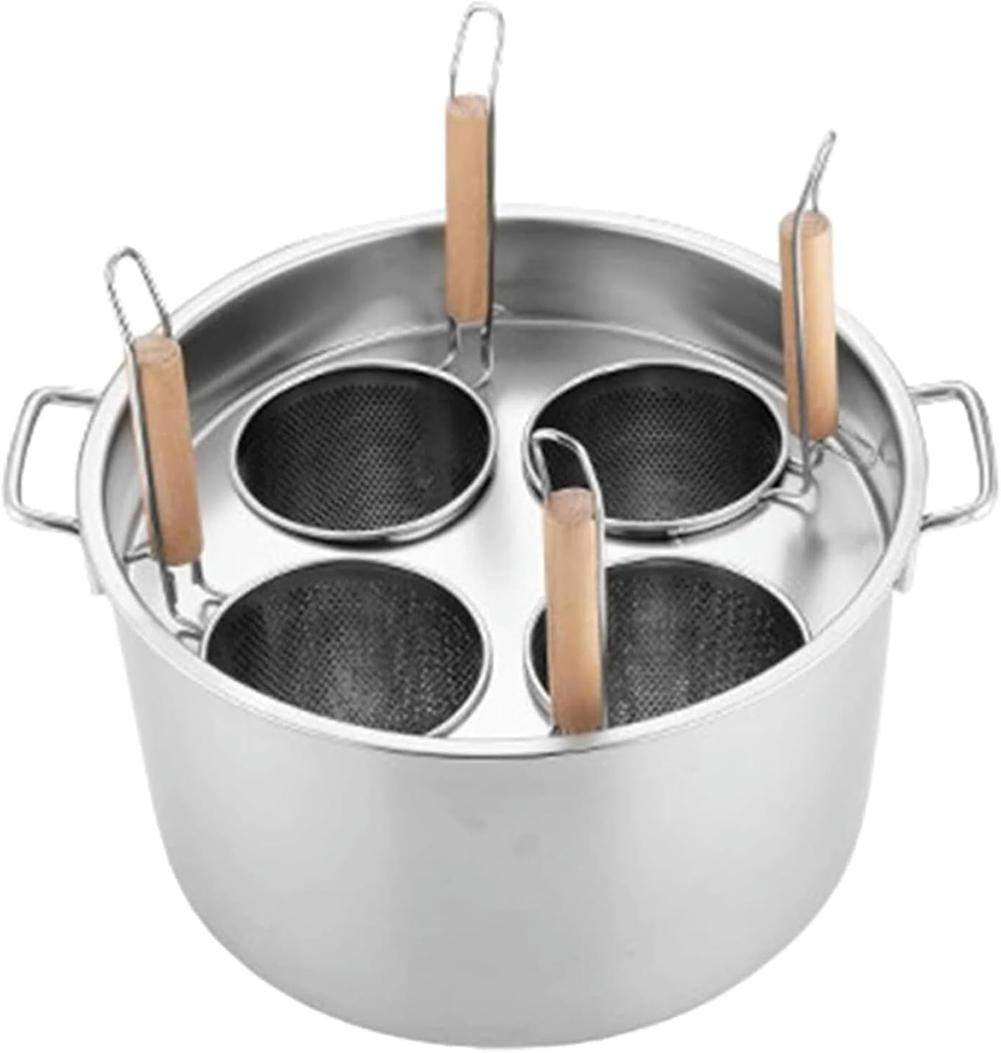 DAOUXIAOSPStainless Steel Stockpot with Multi-SteAM 4 Holes