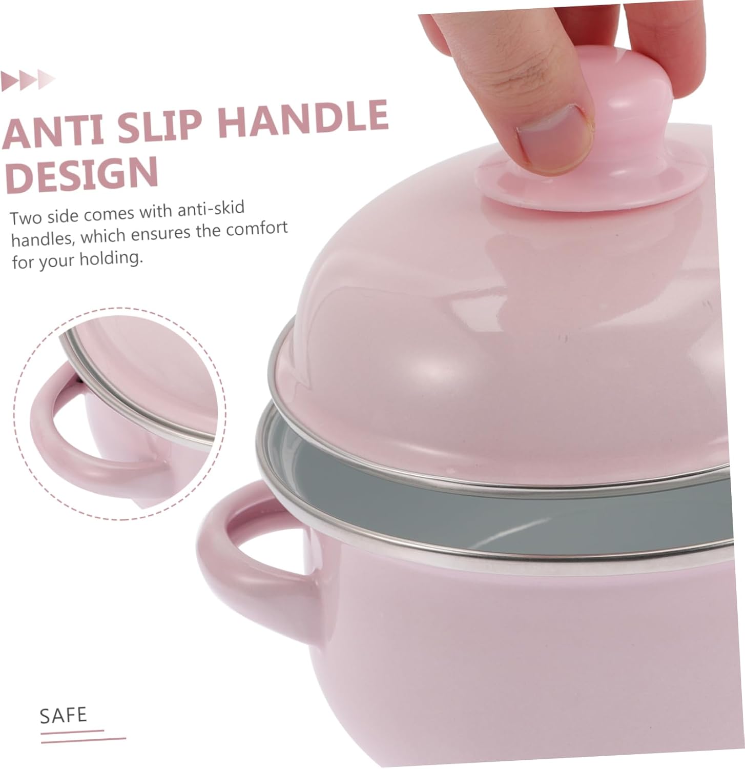 Dual-Handled Heavy-Duty Stock Pot with Lid