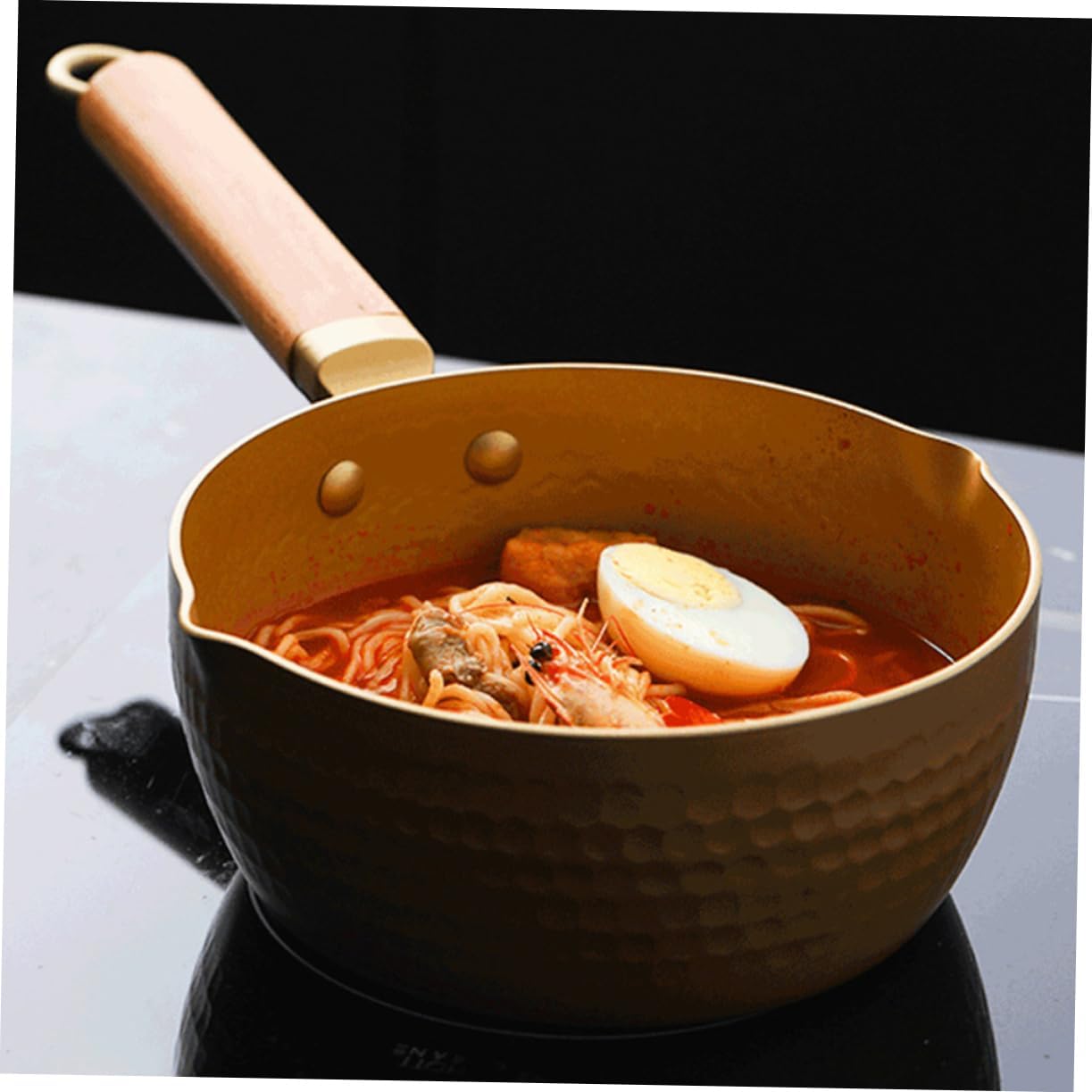 Mikinona Flat Skillet for Noodle Cooking