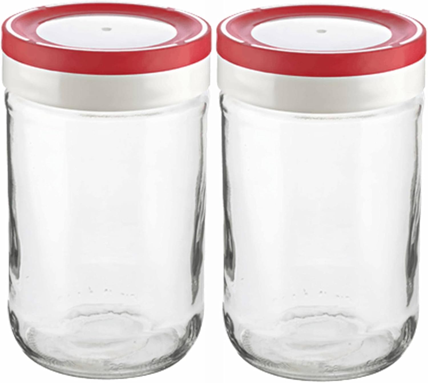 Tribello 22oz Mason JarsWide MouthPerfect for Canning StorageCapacity2x22oz