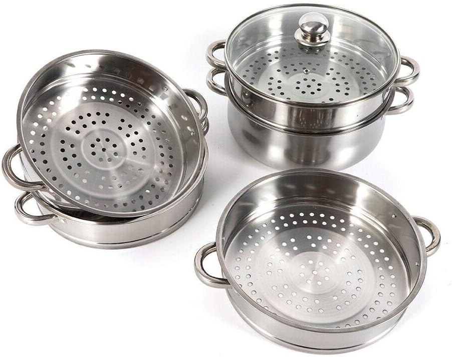 Kangten 5-Tier Multi-Purpose Stock Pot and Steamer Pot