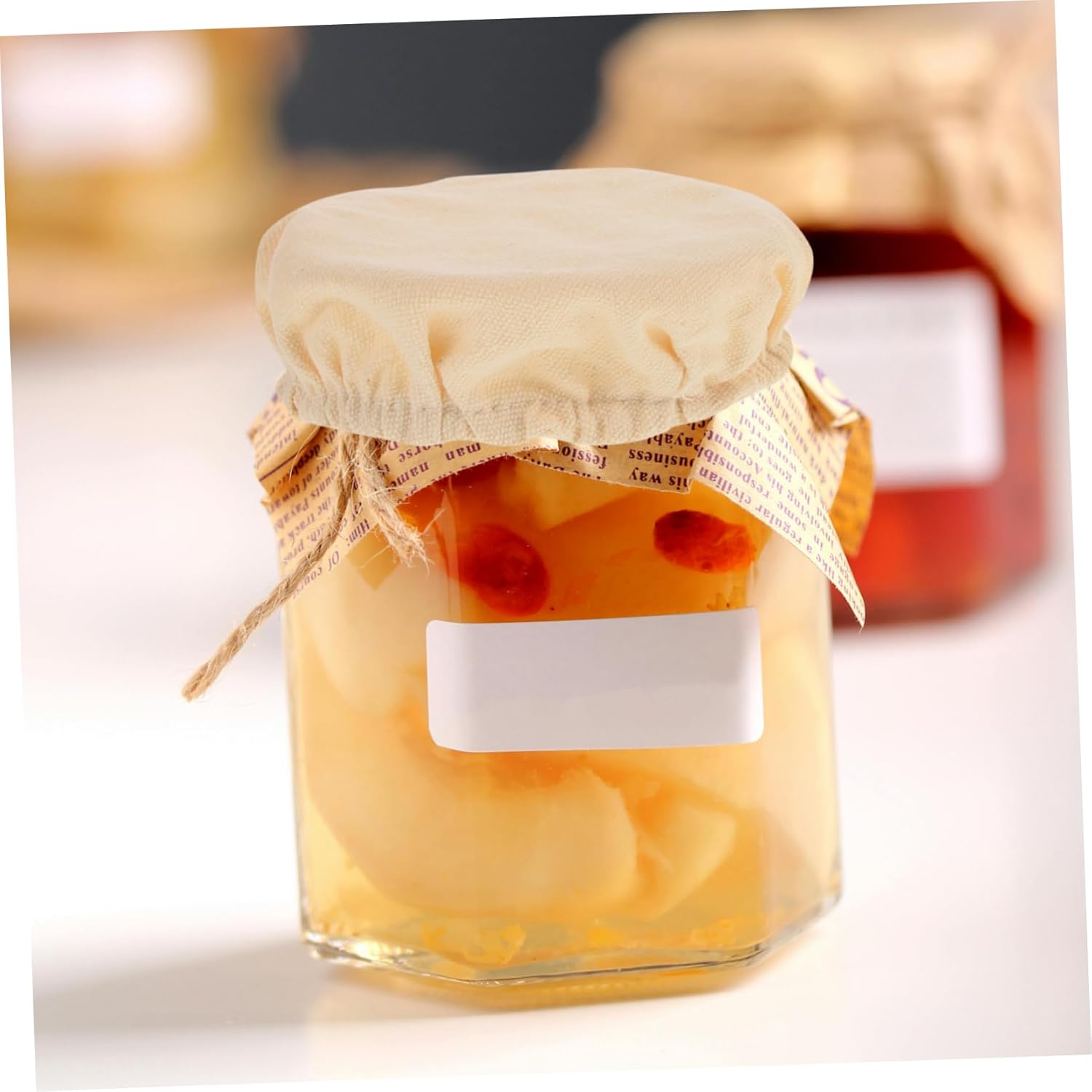 KICHOUSE Reusable Canning Lids 4pc Set for Wide Mouth Jars