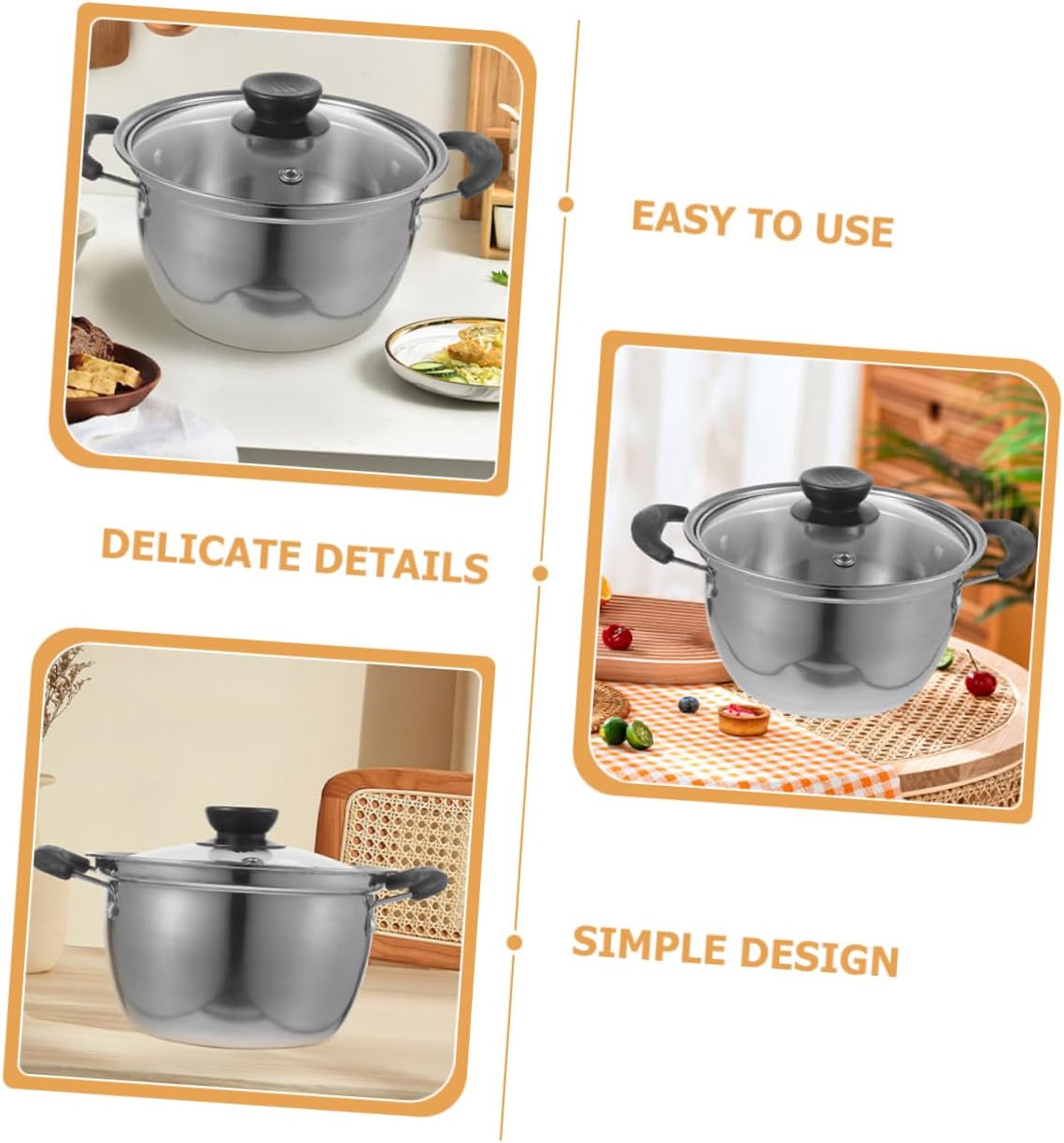 FUNOMOCYA Soup Steamer Pasta Machine