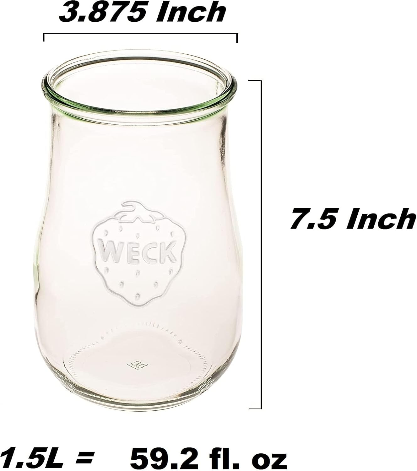 Sour Dough Starter Jars By Weck