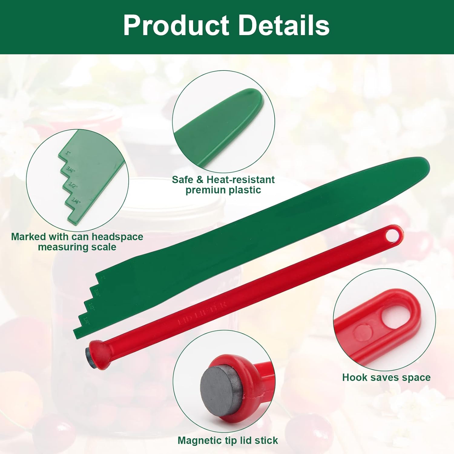 Ergonomic Canning Kit Makes Canning Easy Suitable for Homemaking Projects