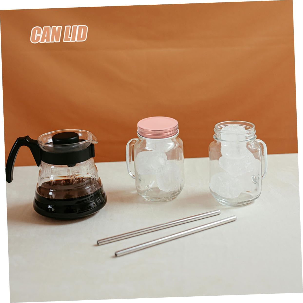 STOBAZA 24-Piece Wide Mouth Mason Jar Lids Reusable Preserving Covers