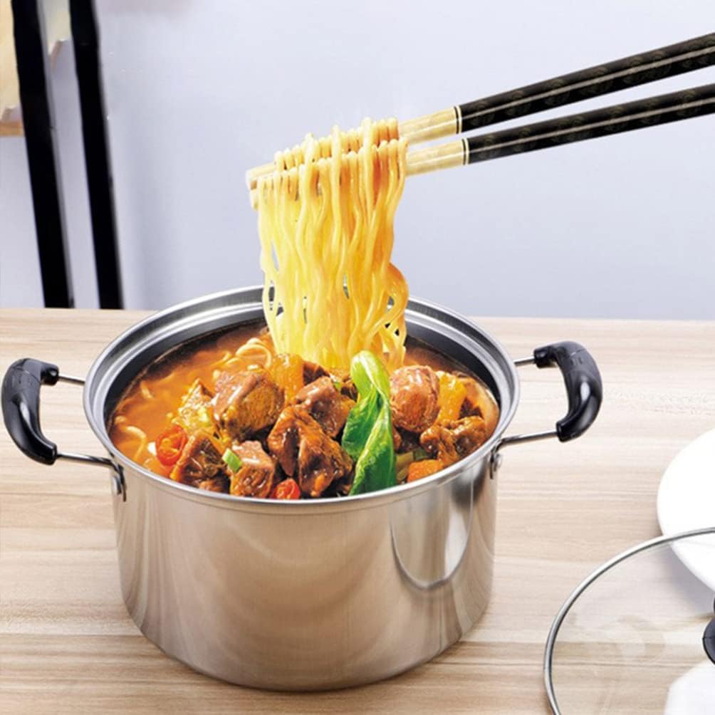 Stainless Steel Stock Pot with Lid 15 Quart