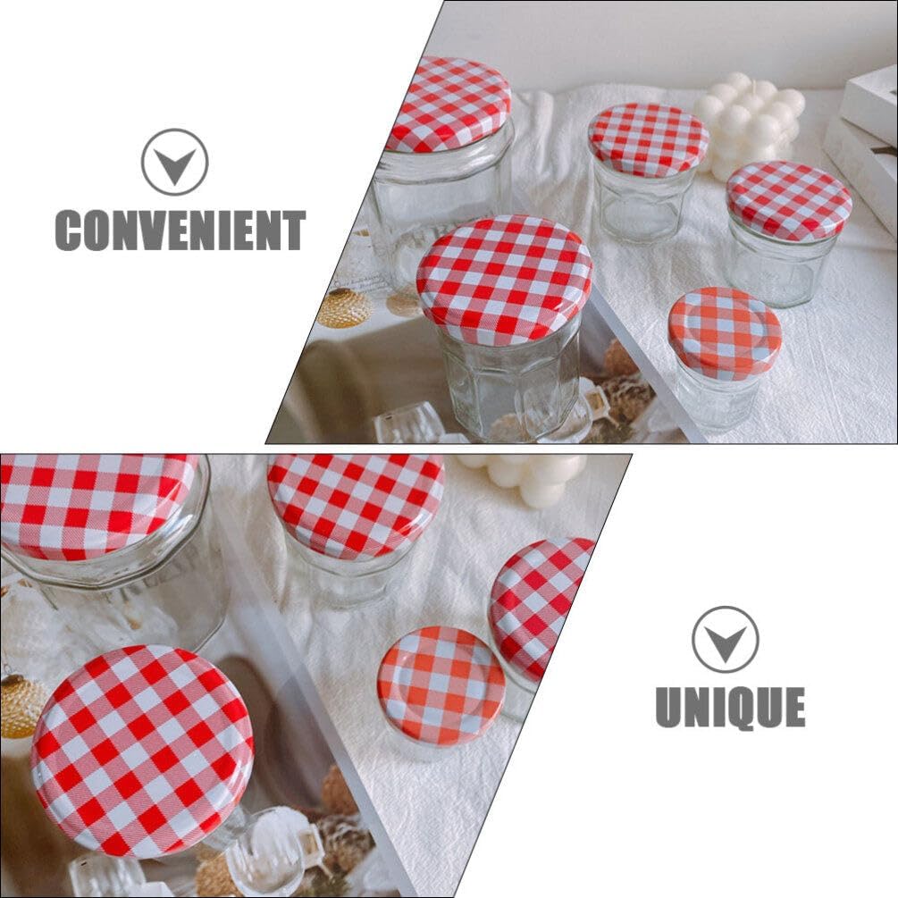 Stylish Jar Lids for Kitchen Organization