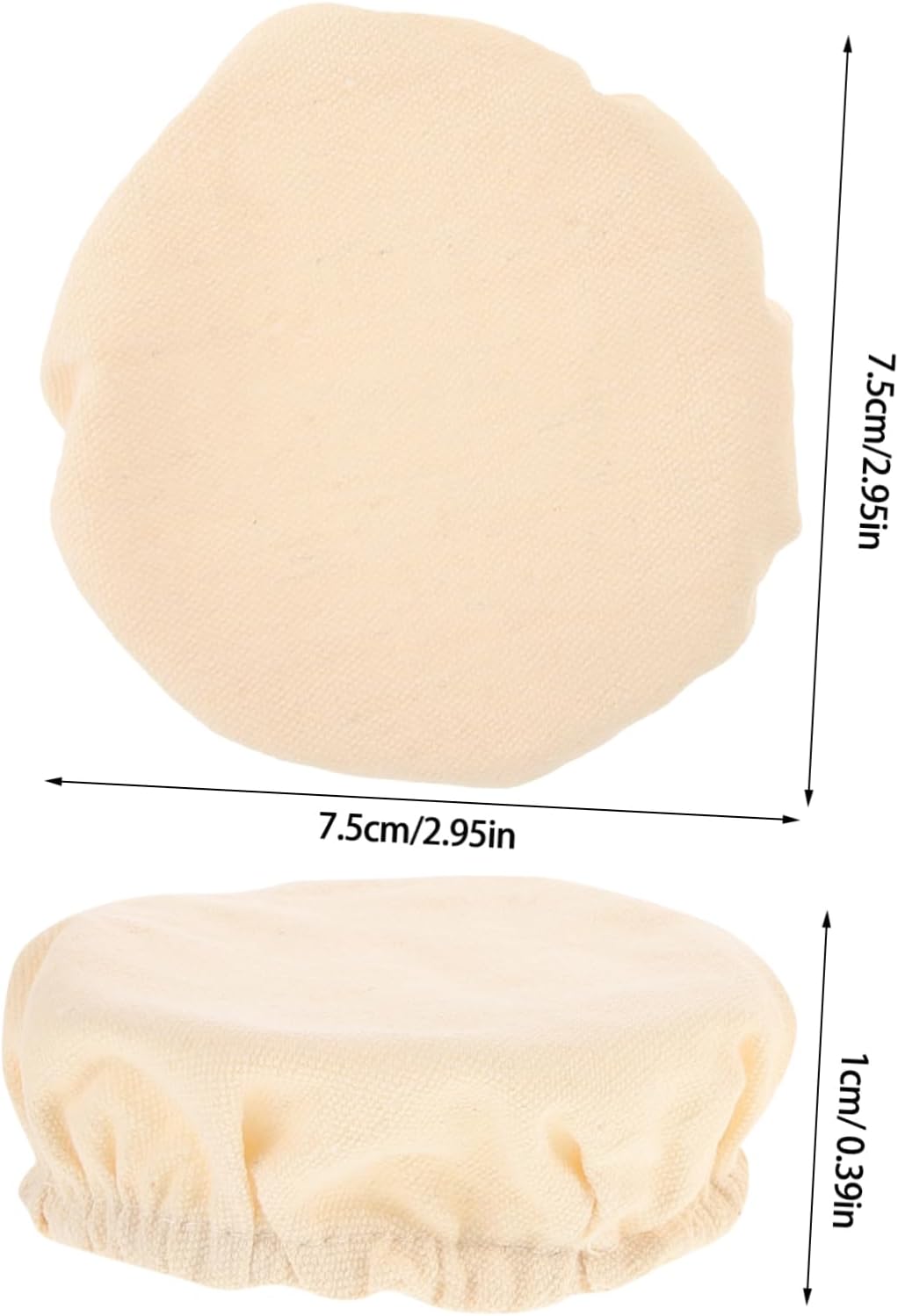 MOLUCKFU 4PCS Sourdough Jar Lids 6-75cm Diameter
