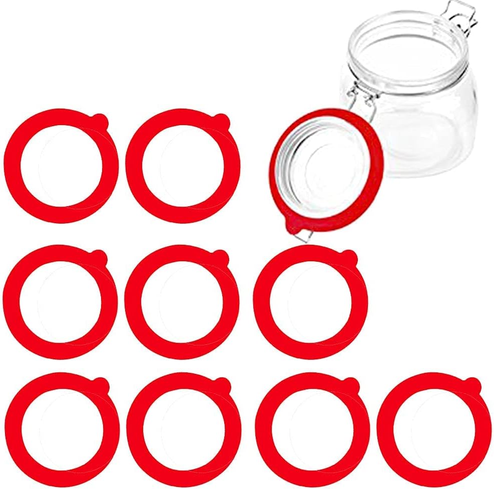 Leak-Proof Silicone Gaskets for Mason Jars