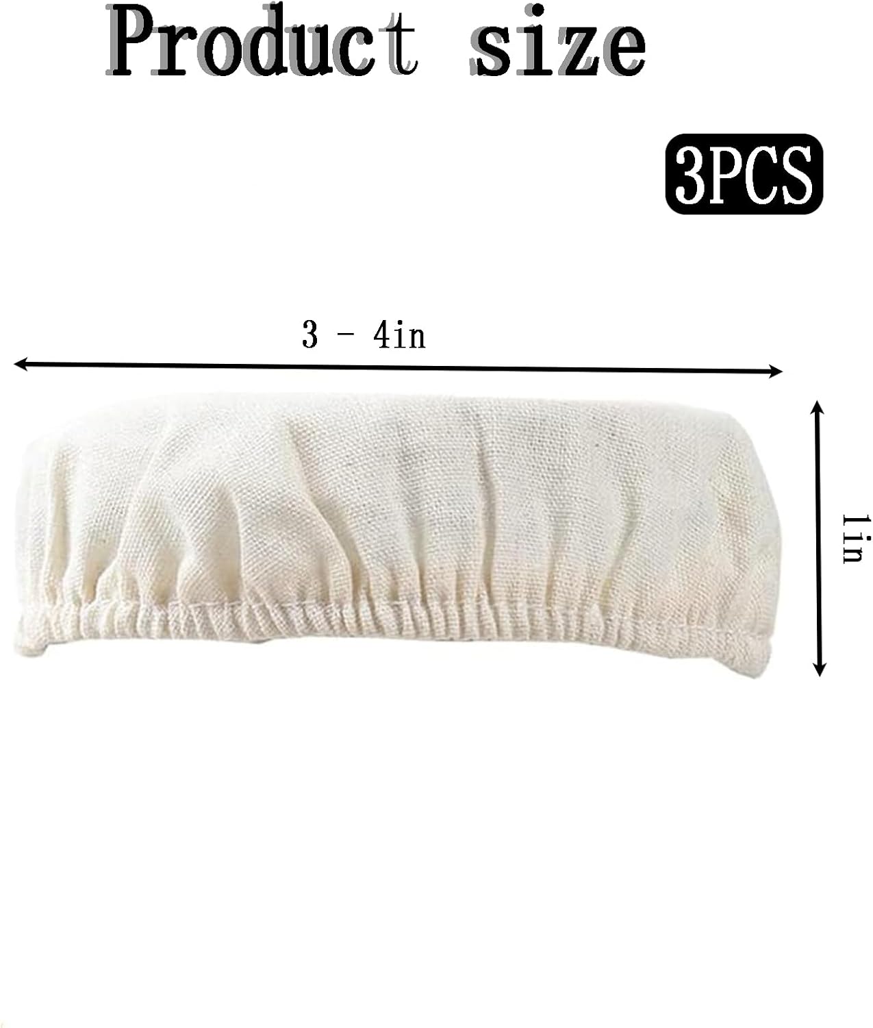 LJHYSD Sourdough Starter Jar Cloth Covers 3 Pack