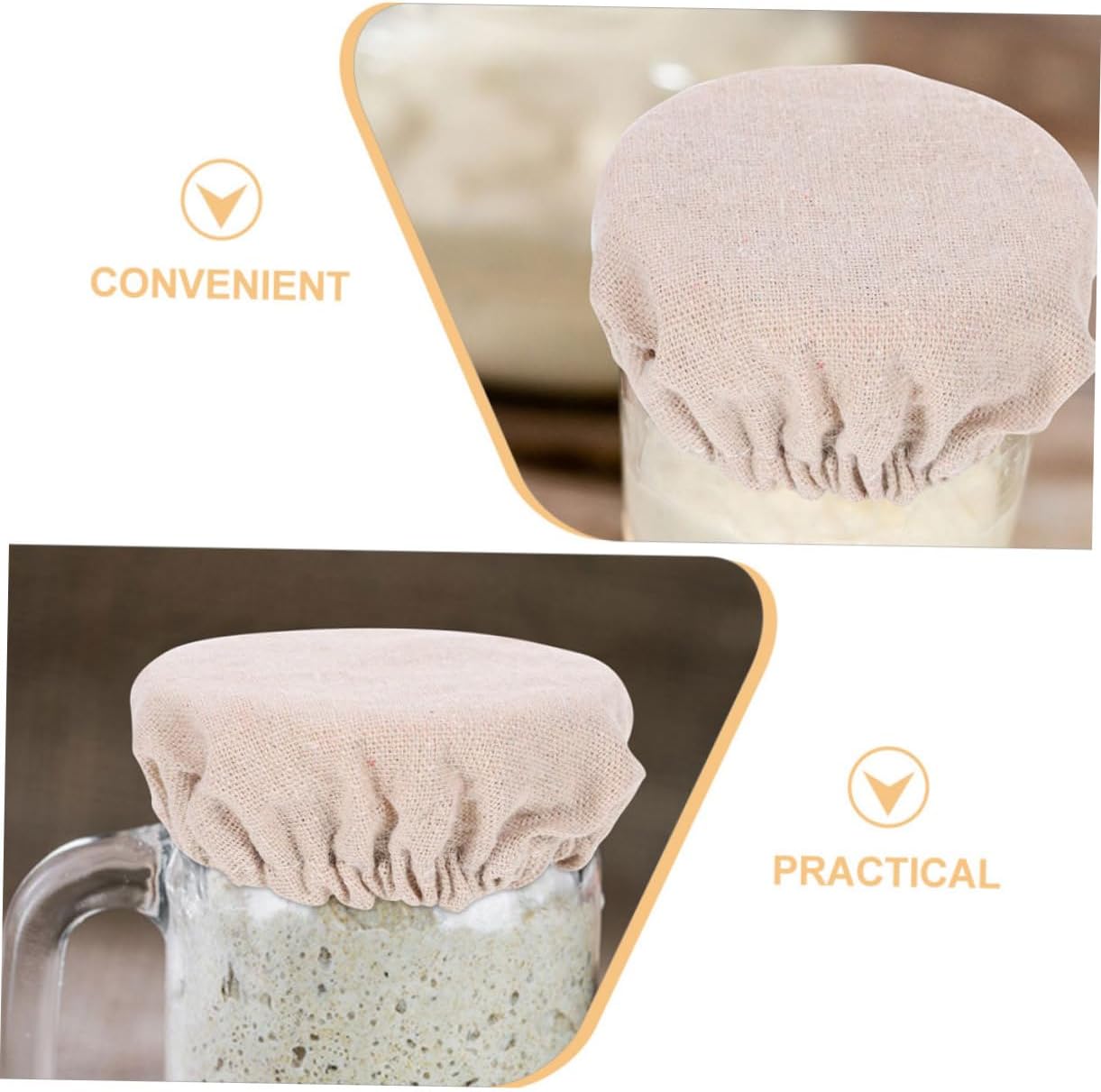 Secure Fit Jar Lids 4-Pack