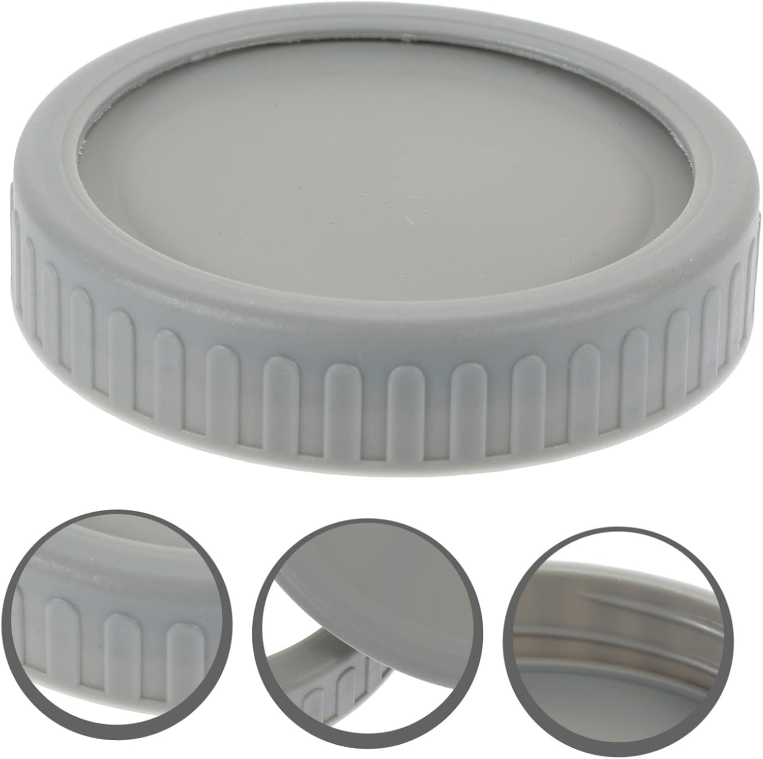 Mason Jar Lids Reusable Anti-Leakage Mason Jar Lids Wide Mouth