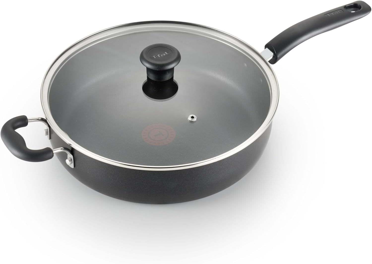 Effortless Cooking with T-Fal 5 Quart Cooking Pan with Glass Lid
