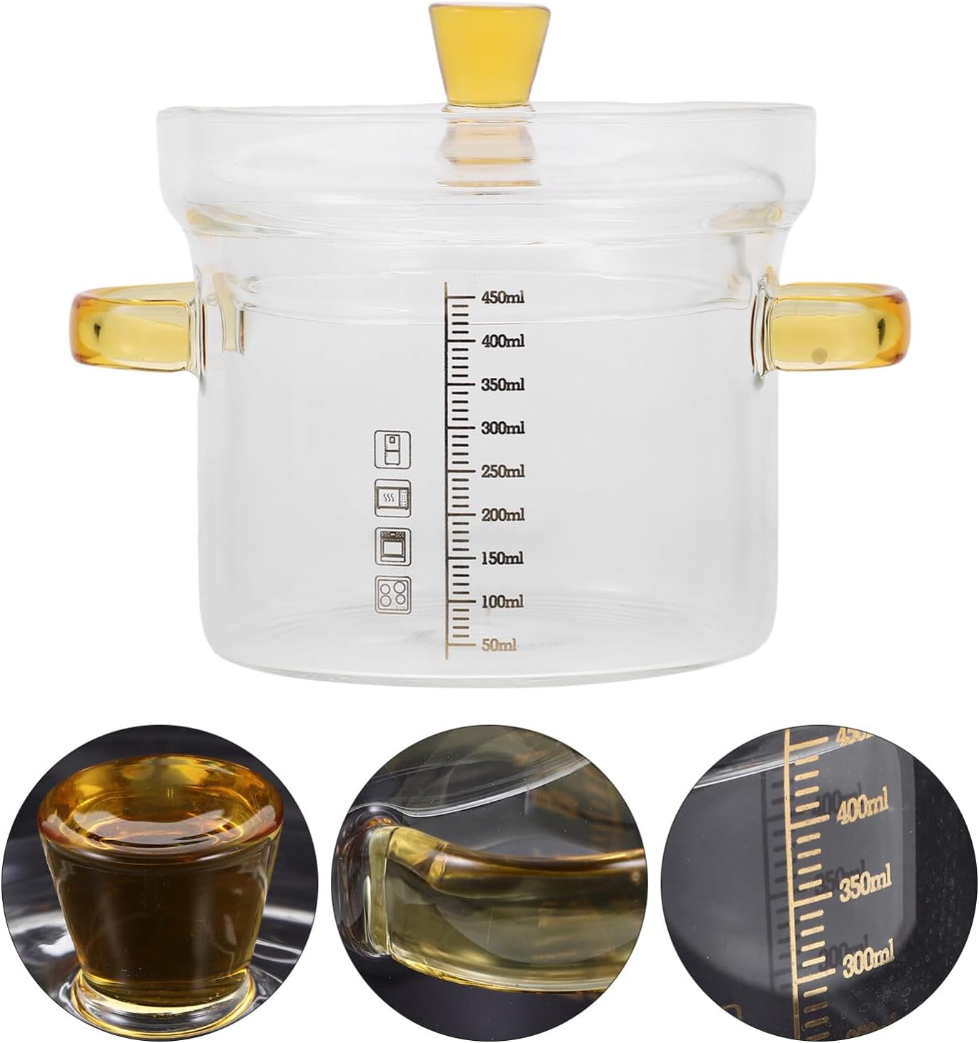 Premium Glass Stovetop Pot