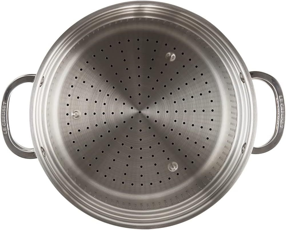 Le Creuset Tri-Ply Stainless Steel 9 Quart Stockpot Energy-Optimized