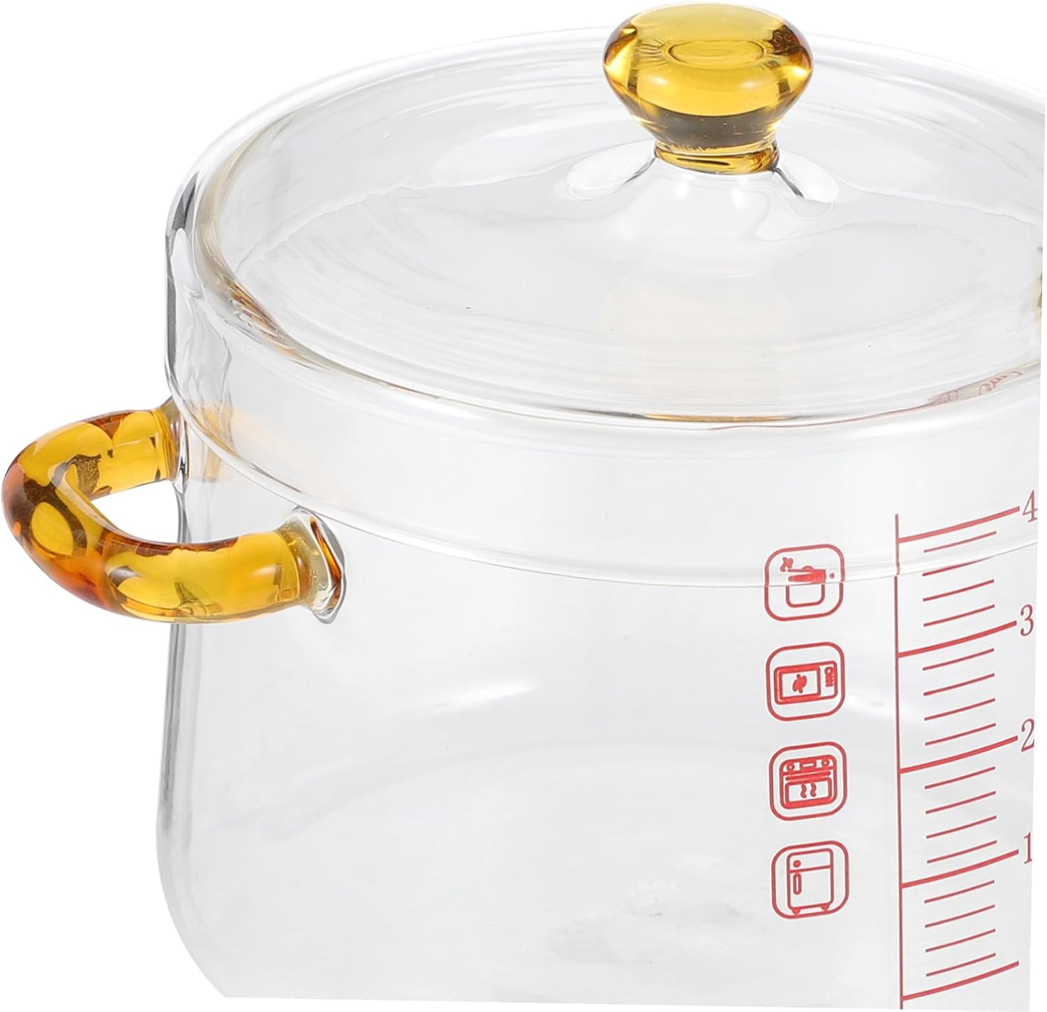 Luxshiny Glass Steaming Egg Bowl