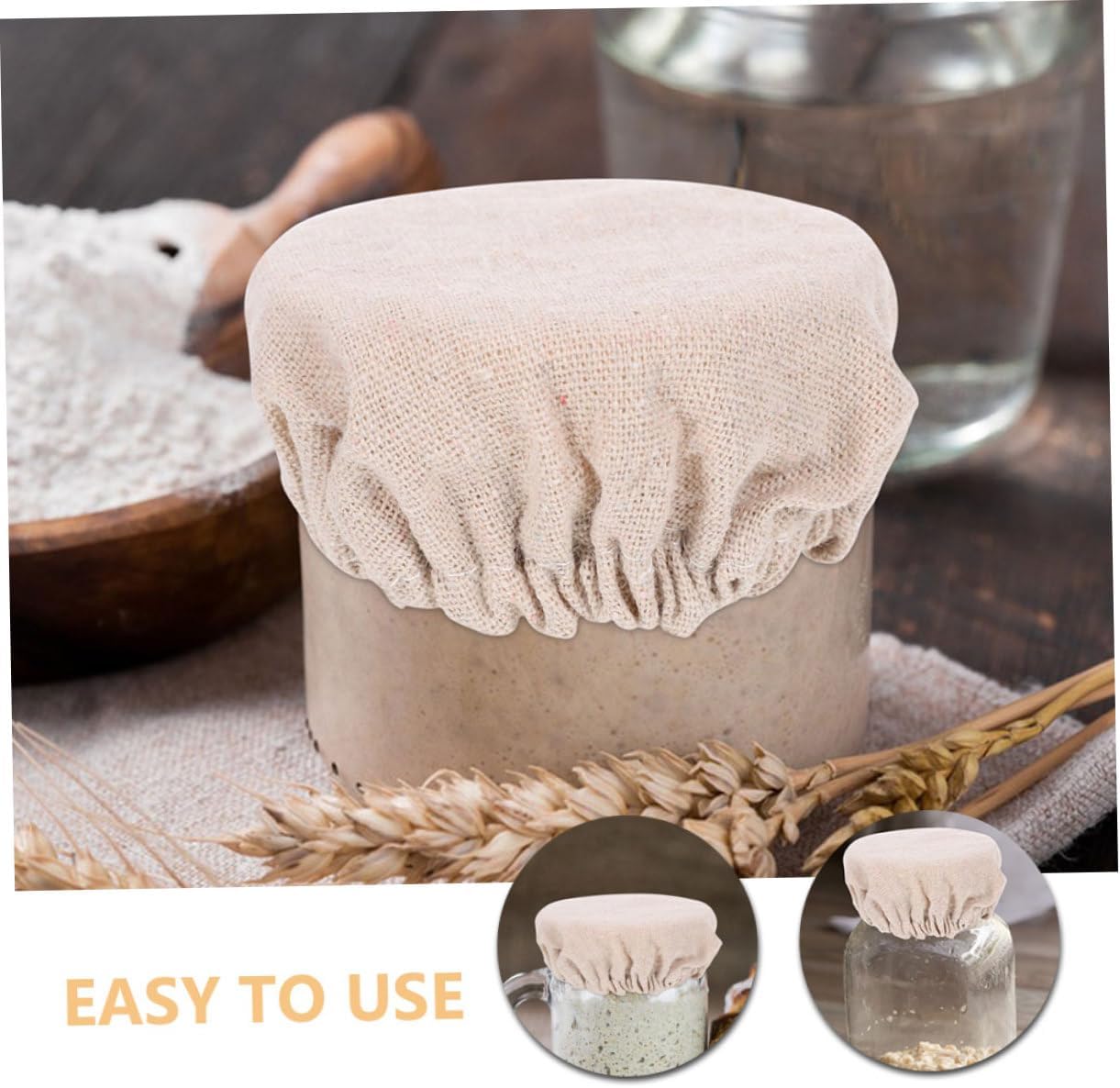 Secure Fit Jar Lids 4-Pack