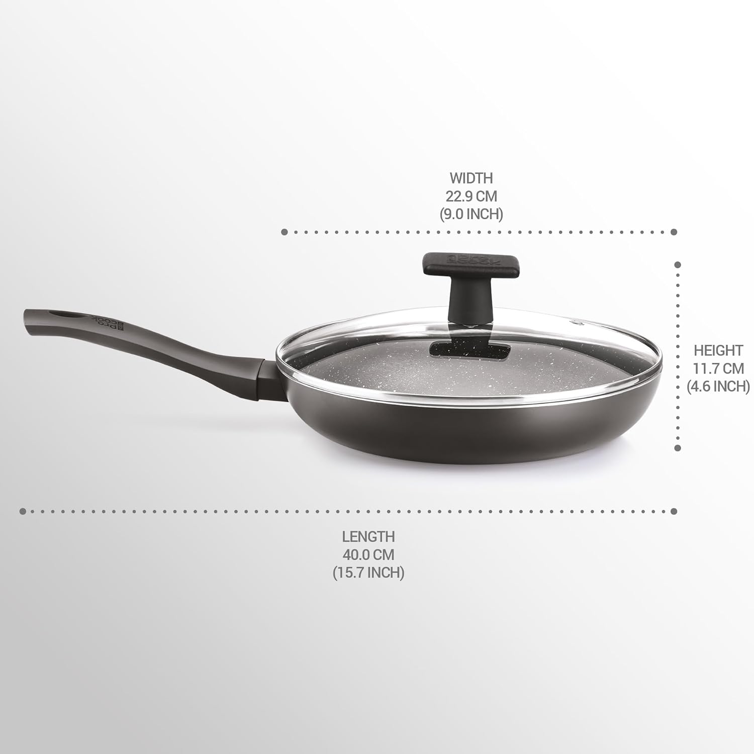 Milton 8-Inch Frying Pan with Nonstick Lid