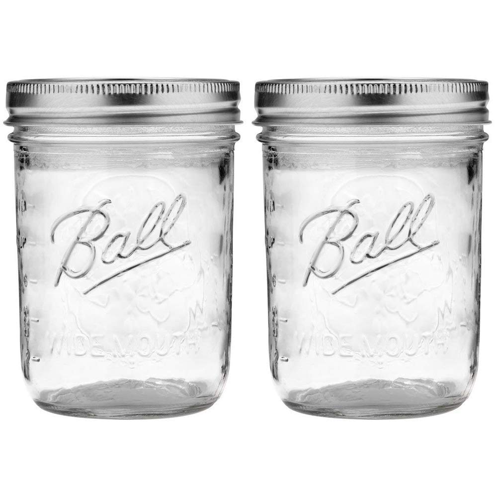 Ball Mason Jars 16 oz 2 Pack