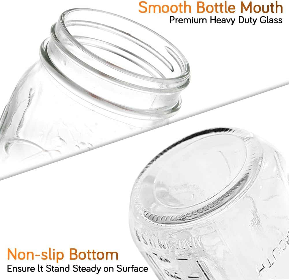 Showvigor - Preserve Your Flavors 2-Pack 16oz Mason Jars